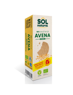 Galletas de avena endulzadas con frutas bio 175g Sol natural