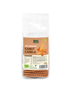 Galletas de kamut y canela bio 175g Sol Natural
