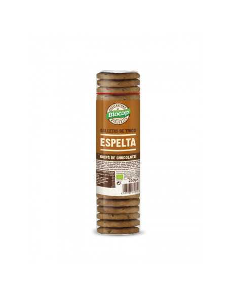 Galletas Espelta Chips Chocolate bio 250 g Biocop