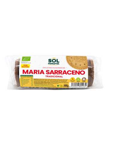 Galletas Marias Trigo Sarraceno bio 200g Sol natural