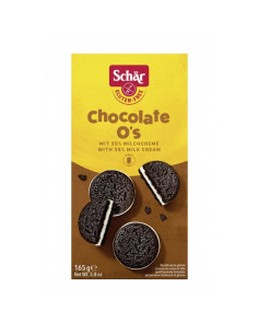 Galletas O's de chocolate 165g Schar