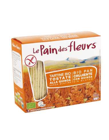 Cracker Quinoa Sin gluten Bio 150g Le Pain des Fleurs