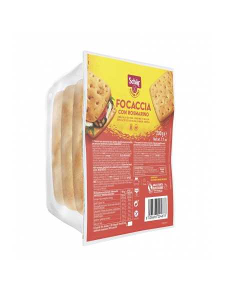 Focaccia rosmarino-romero 3x66g Schar