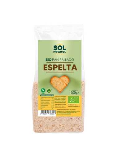 Pan rallado de espelta bio 300g Sol Natural