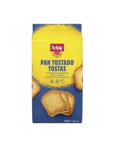 Pan tostado Tostas-Fette biscottate 260g Schar