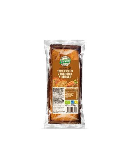 Bizcocho T.Espelta Zanahoria Nueces 250g Biocop