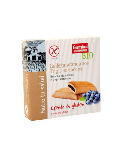 Galletas de trigo sarraceno con arandanos sin gluten bio 200 g Germinal