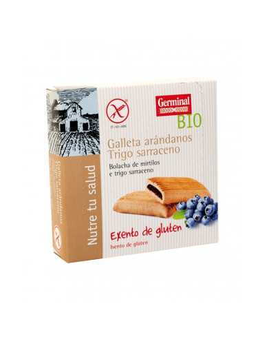 Galletas de trigo sarraceno con arandanos sin gluten bio 200 g Germinal