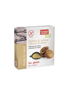 Galletas quinoa rellenas de cacao bio sin gluten 200 g Germinal