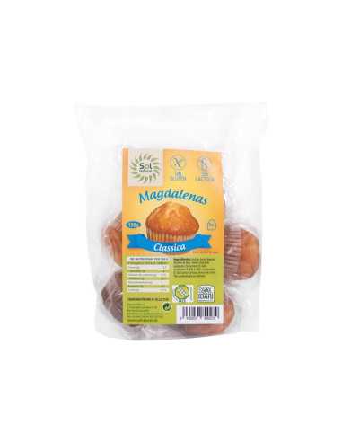 Magdalenas clasicas sin gluten S/L 5u Sol Natural