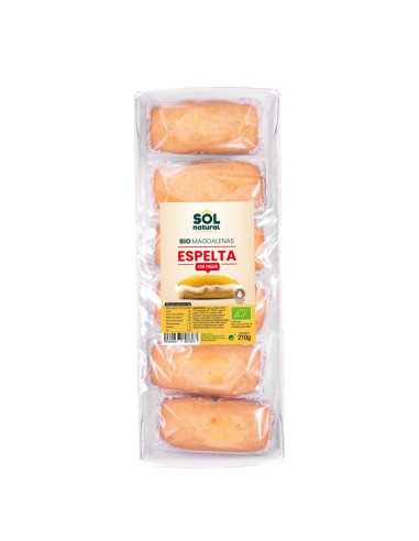 Magdalenas de Espelta con Yogur bio 210g Sol Natural