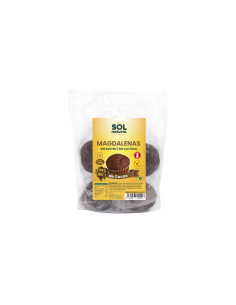 Magdalenas sin gluten super-choco 5 u 190g Sol Natural