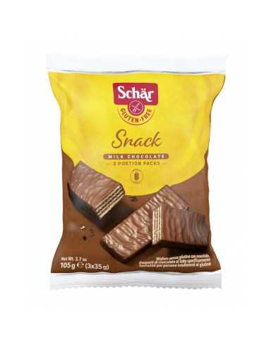 Snack barritas de chocolate 3x35g Schar