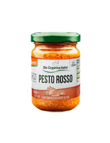 Pesto Rosso vegano Bio 140g Organica Italia