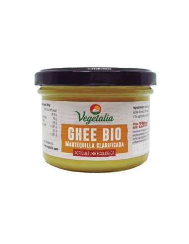 Ghee mantequilla clarificada bio 220ml Vegetalia