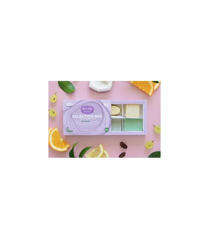 Pack selección belleza sólida para mujer | Champú, Acondicionador, Limpiador y Crema