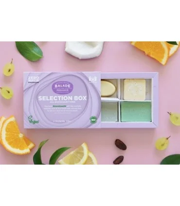 Pack selección belleza sólida para mujer | Champú, Acondicionador, Limpiador y Crema