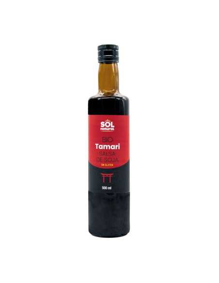 Tamari salsa de soja s/gluten Bio 500ml Sol Natural