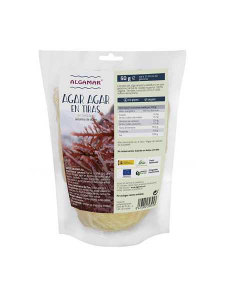 Agar Agar en tiras 50 g Algamar