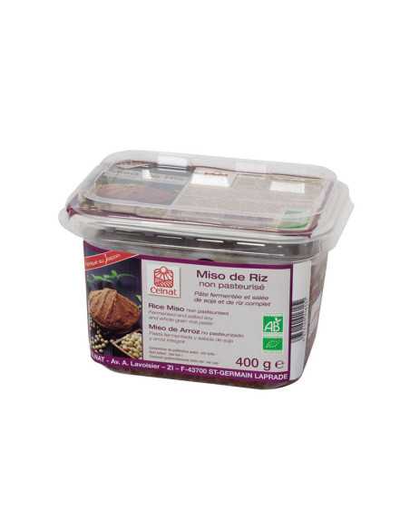 Genmai Miso (arroz) no pasteurizado Bio 400g Celnat