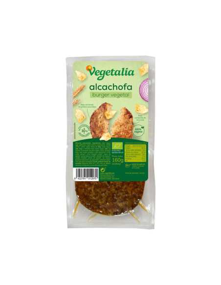 Vegeburguer de alcachofa bio 160g Vegetalia