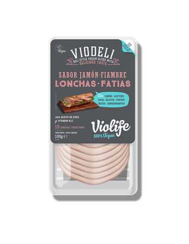 Lonchas Veganas Sabor Jamon York 100gr Violife