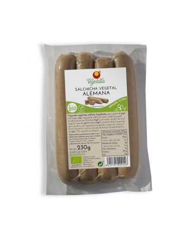 Salchicha vegetal alemana bio 230g Vegetalia