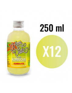 Kombucha Limon, Lima y Hierbabuena (Kombujito) Bio 12x250ml Komvida