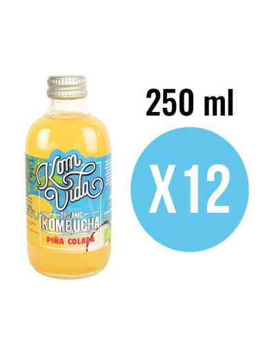 Kombucha Piña Colada Bio 12x250ml Komvida