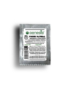 Fermento Yogur natural occidental 1g Genesis