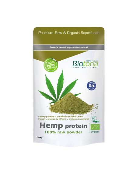 Hemp protein/proteina de cañamo polvo superfoods bio 300g Biotona