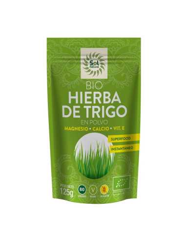 Hierba de trigo en polvo Bio 125g Sol Natural