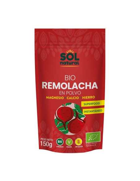 Remolacha roja en polvo bio 150g Sol Natural