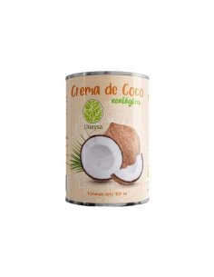 Crema de coco 22%MG Bio 400ml Uneysa
