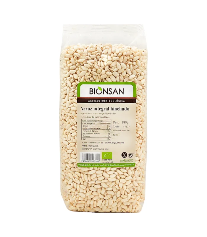 Arroz Hinchado Crujiente Ecológico 180 gr