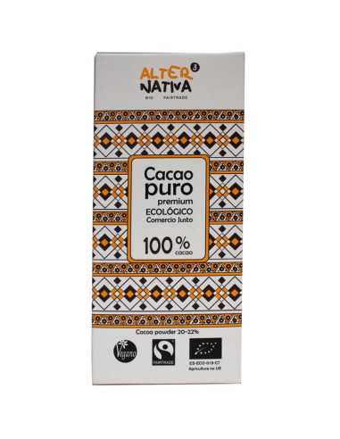 Cacao puro MG.21% bio 150g Alternativa3