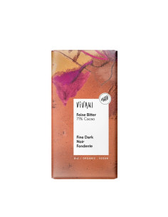 Chocolate negro 71% Santo Domingo Bio 80g Vivani