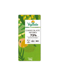 Chocolate Negro 73% bio 100g Vegetalia