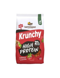 Muesli Krunchy Fresa V.High Protein (21% protein) bio 450g Barnhouse