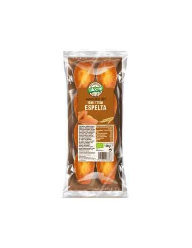 Magdalenas trigo espelta 100% Bio 180g Biocop
