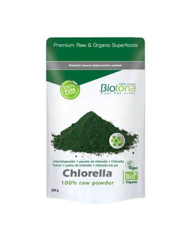 Chlorella polvo superfoods bio 200g Biotona