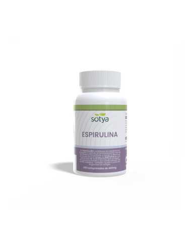 Espirulina + Vit B12 400mg 200 comprimidos Sotya
