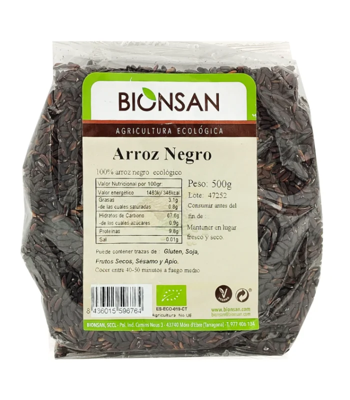 Arroz Negro Ecológico 500 gr