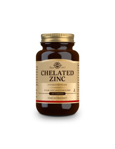 Zinc Quelado 22mg 100 comprimidos Solgar