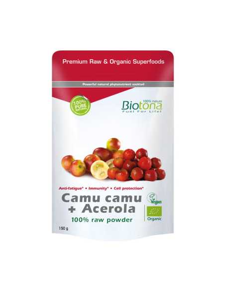 Camu Camu y acerola Vegan superfood Bio 150g Biotona