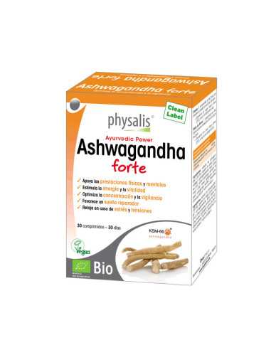 Ashwagandha Forte Bio 30 comprimidos Physalis
