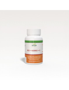 Vitamina B12+ hierro+ vit C 60 capsulas Sotya