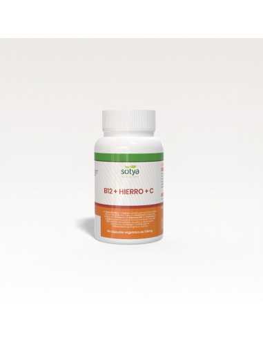 Vitamina B12+ hierro+ vit C 60 capsulas Sotya
