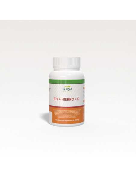 Vitamina B12+ hierro+ vit C 60 capsulas Sotya