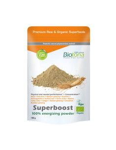 Superboost vegan energizante polvo superfood bio 150g Biotona